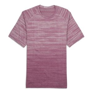 Lululemon Men’s Metal Vent Tech 2.0 Shirt - Plum/Dusty Rose